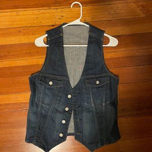 Zara Men's Denim Vest